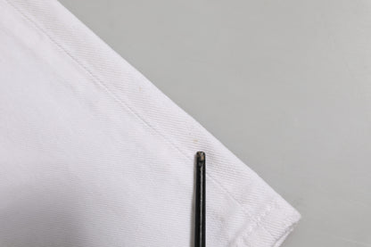 Dolce & Gabbana White Cotton Tattered BOYFRIEND Denim Jeans