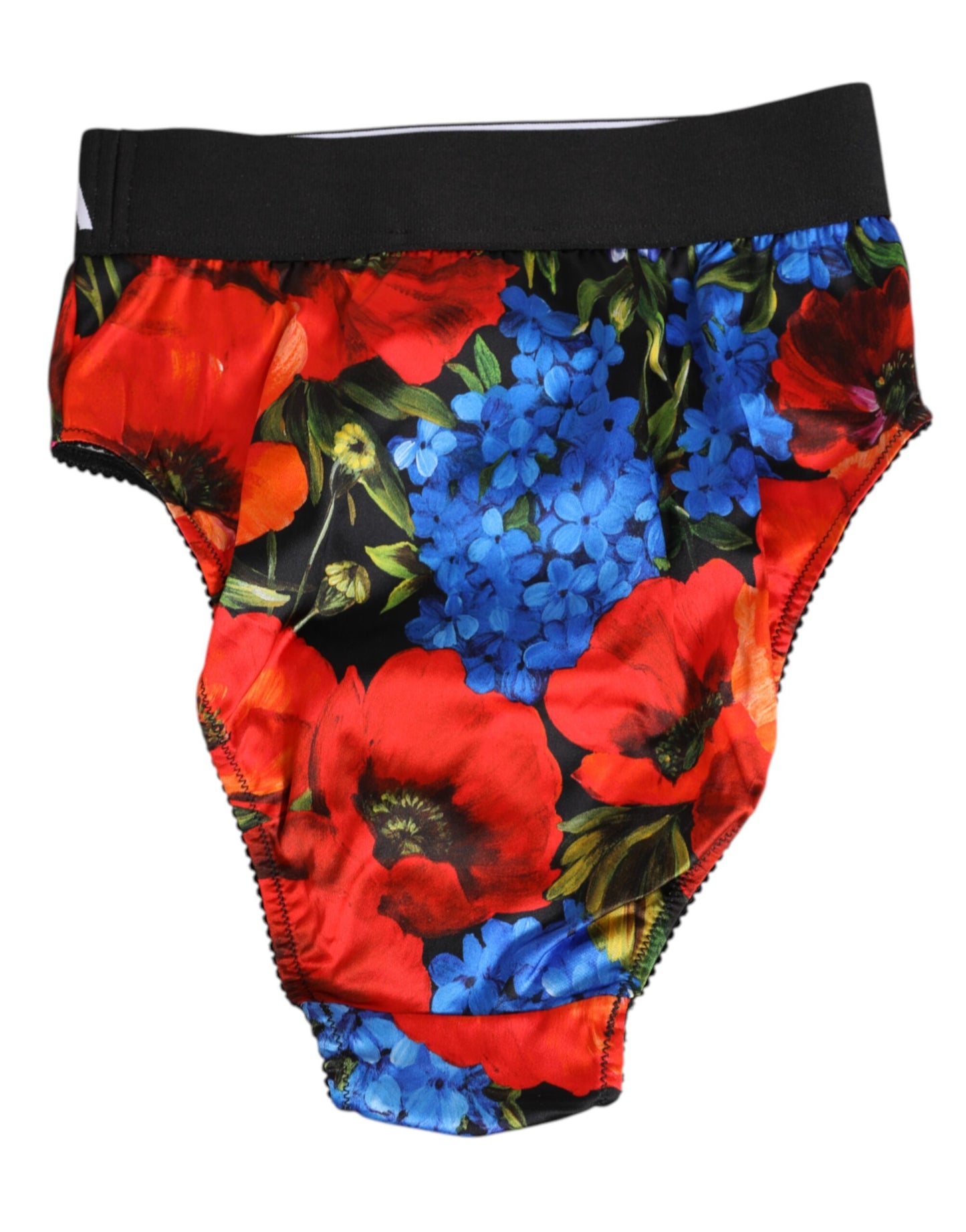Dolce & Gabbana Multicolor Floral Print High Waist Panty Underwear