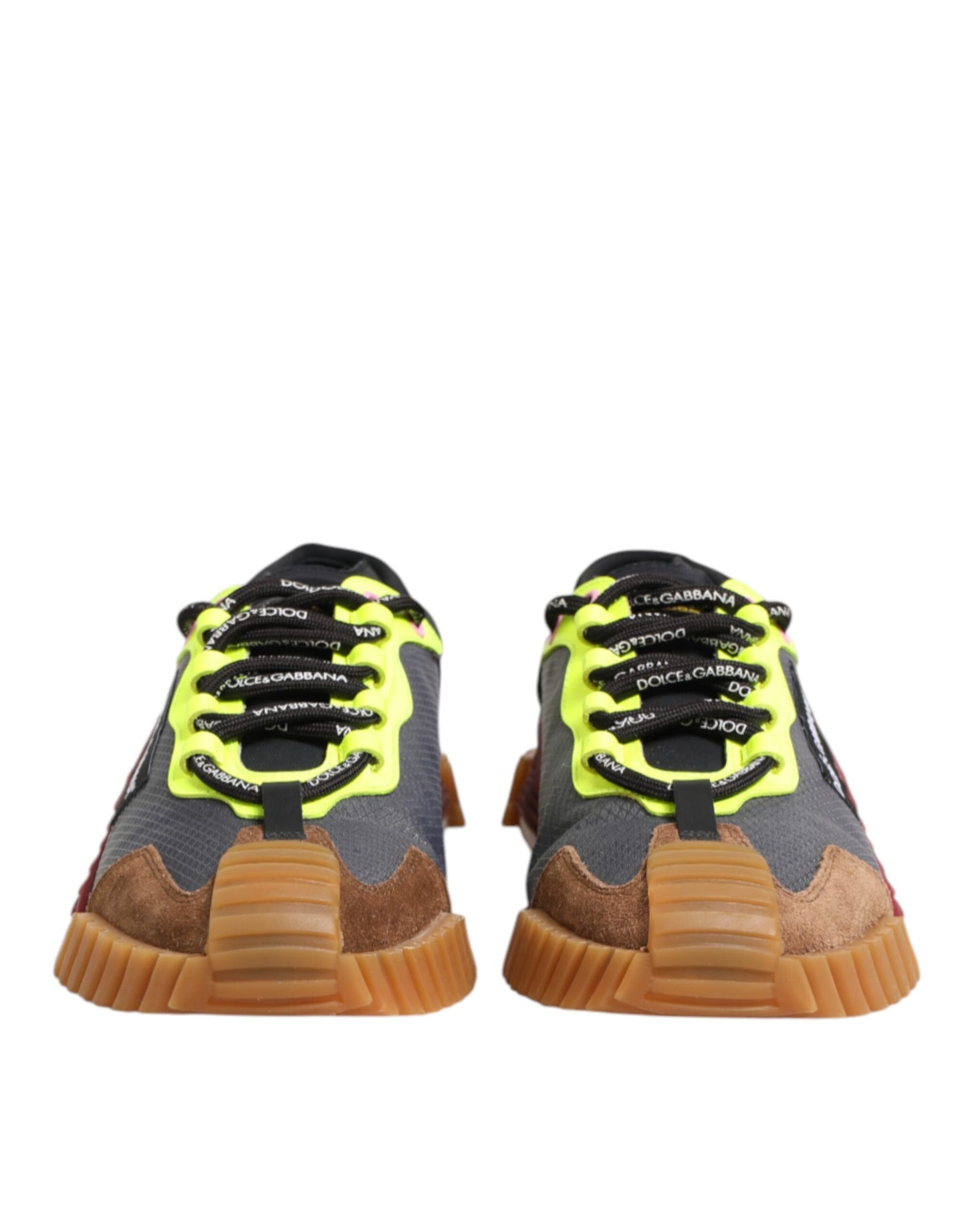 Dolce & Gabbana Multicolor Nylon Low Top NS1 Sneakers Shoes