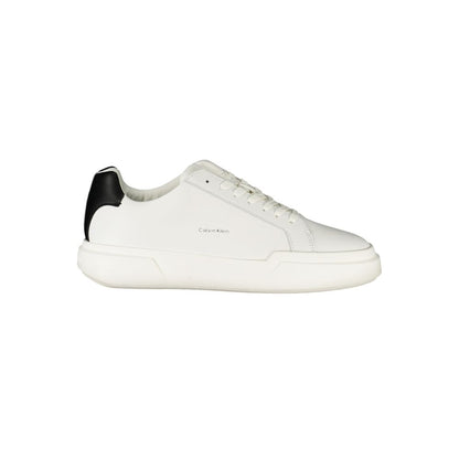 Calvin Klein White Leather Men Sneaker