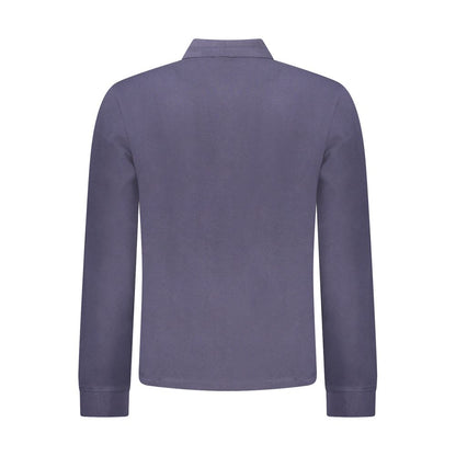 Napapijri Blue Cotton Men Polo Shirt