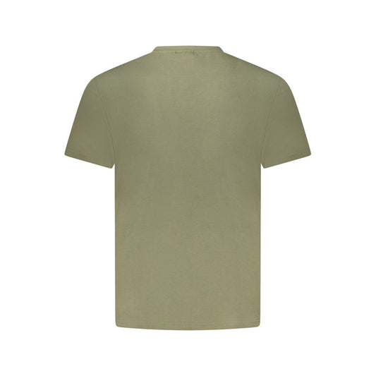 Napapijri Green Cotton Men T-Shirt