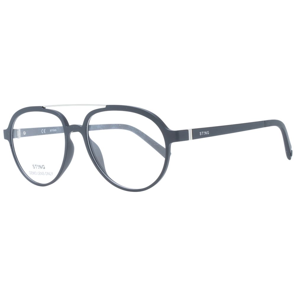 Sting Black Plastic Glasses (Frames)