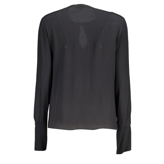 Patrizia Pepe Black Viscose Shirt