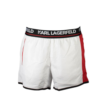 Karl Lagerfeld White Polyester Swimwear