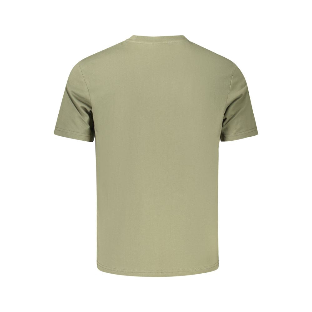 Napapijri Green Cotton Men T-Shirt