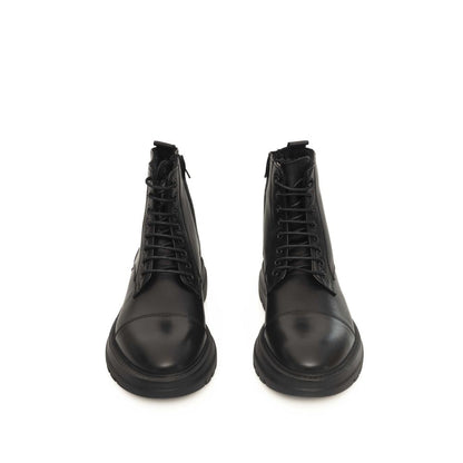 Cerruti 1881 Black Cowhide Boot