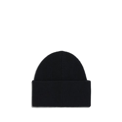 MM6 Black Wool Beanie