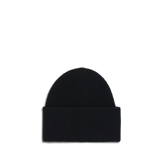 MM6 Black Wool Beanie