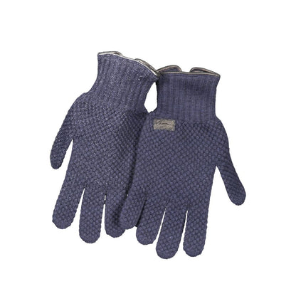 Harmont & Blaine Blue Wool Glove