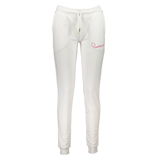 Cavalli Class White Cotton Pant