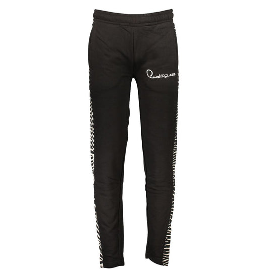 Cavalli Class Nero Cotton Men's Sweatpant