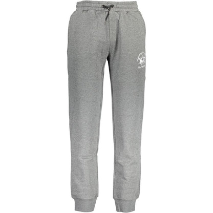 La Martina Gray Cotton Pant