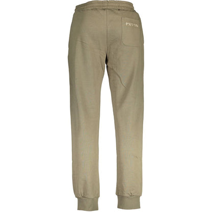 La Martina Green Cotton Pant