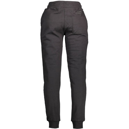 Cavalli Class Black Cotton Pant