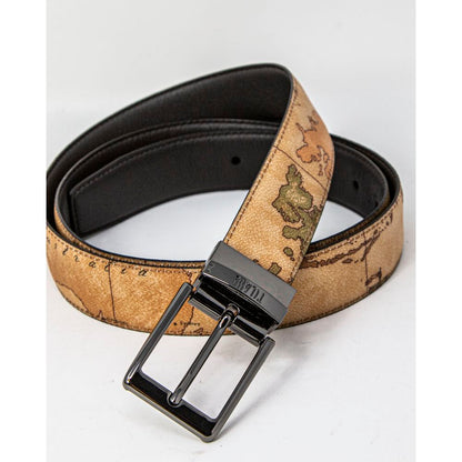 Alviero Martini Prima Classe Brown Leather Regular Belt