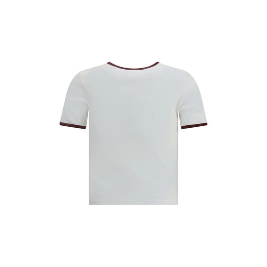 Courrèges White Cotton T-Shirt