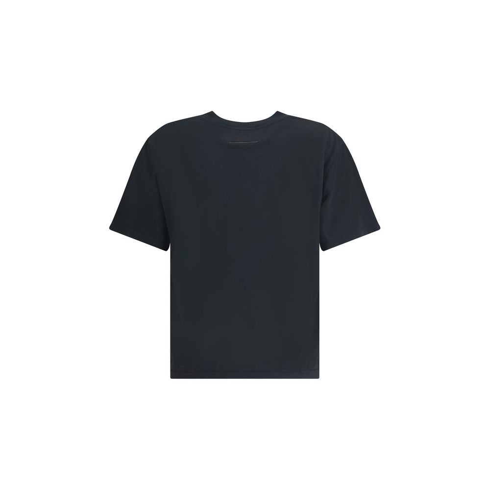 MM6 Black Cotton T-Shirt