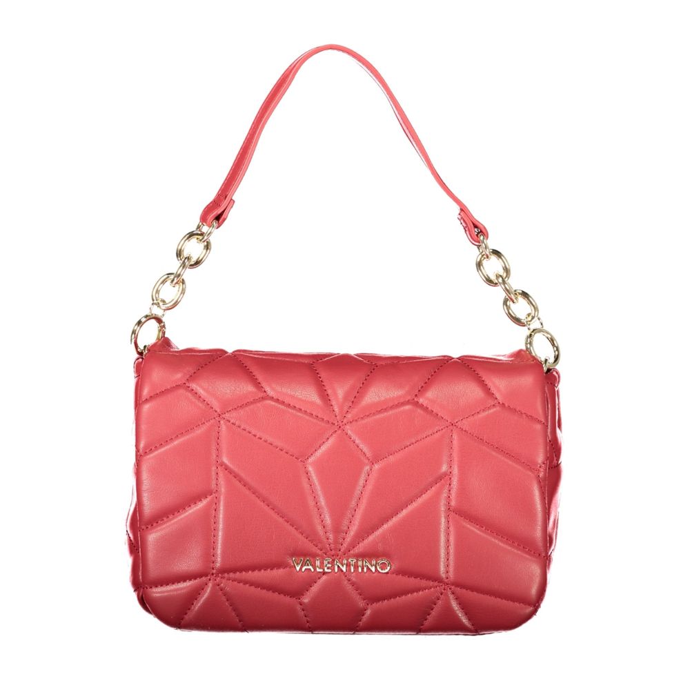 Mario Valentino Red Polyethylene Handbag