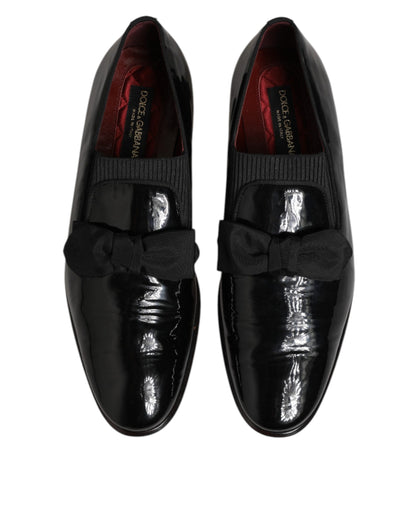 Dolce & Gabbana Leather Loafers Men Formal Dress Shoes
