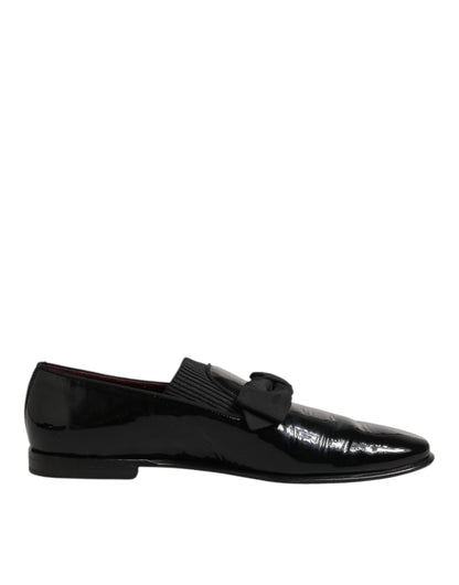 Dolce & Gabbana Leather Loafers Men Formal Dress Shoes