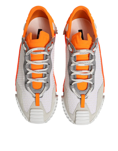 Dolce & Gabbana Multicolor Cotton Low Top NS1 Sneakers Shoes