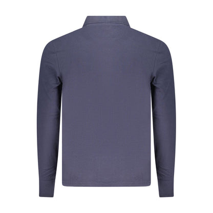 North Sails Blue Cotton Men Polo Shirt