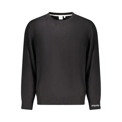 Pepe Jeans Black Cotton Men Sweater