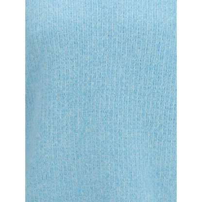 Sunflower Light Blue Alpaca Vicugna Pacos Sweatshirt