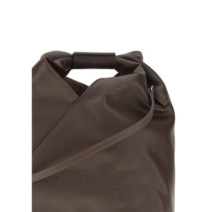 MM6 Brown Polyethylene Shoulder Bag