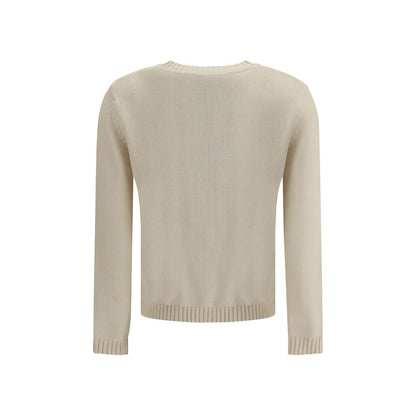Max Mara Cream Cotton Sweatshirt