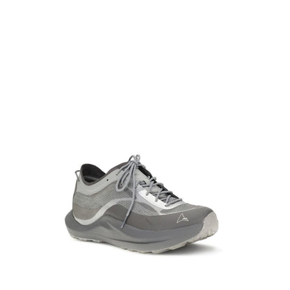 ROA Gray Polyamide Athletic Sneakers