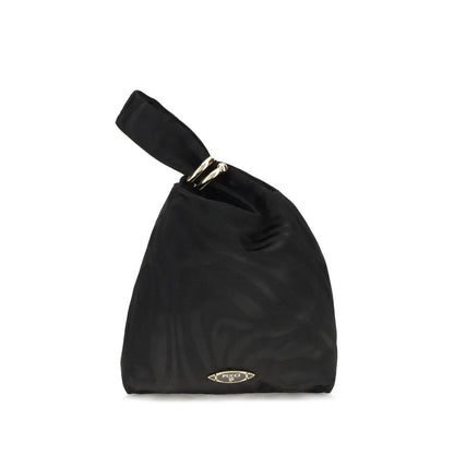 Emilio Pucci Black Silk Clutch Bag