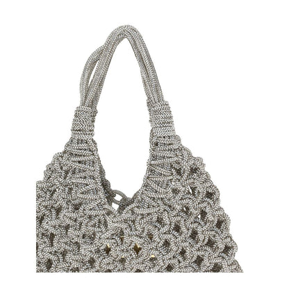 HIBOURAMA Gray Resin Handbag
