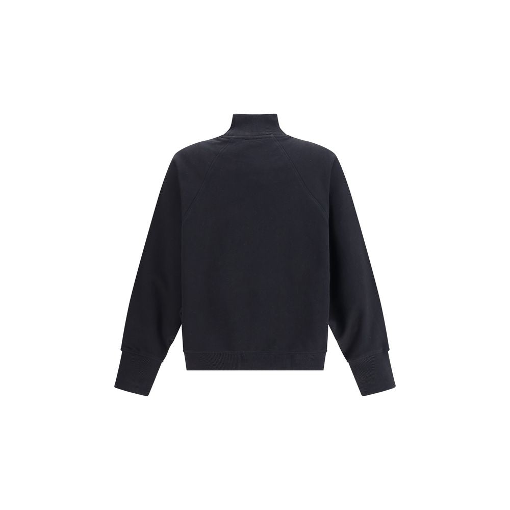 Balmain Black Cotton Sweatshirt
