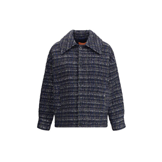 Missoni Blue Viscose Coat