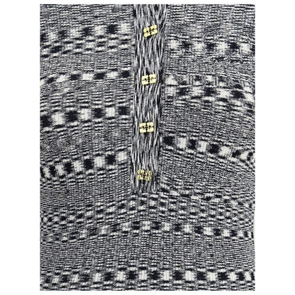 Ganni Black Viscose Polo Shirt