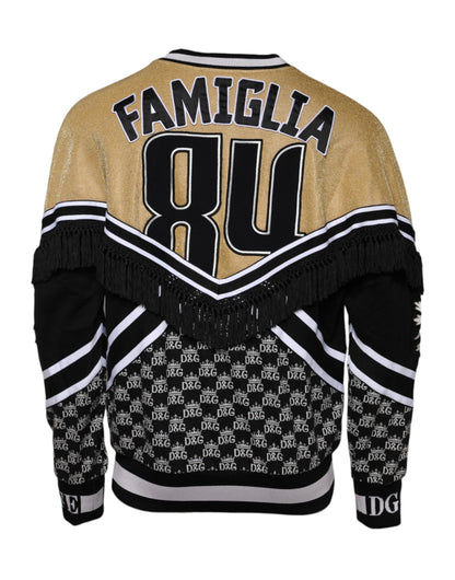 Dolce & Gabbana Multicolor Tradizione E Devotion Sweatshirt Sweater