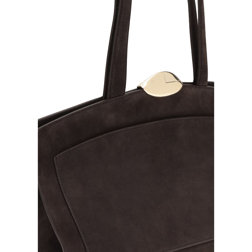 Benedetta Bruzziches Brown Calf Leather Bos Taurus Shoulder Bag
