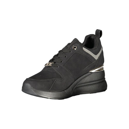Laura Biagiotti Black Polyester Women Sneaker