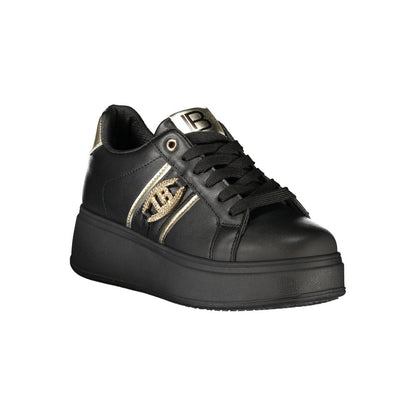 Laura Biagiotti Black Polyester Women Sneaker