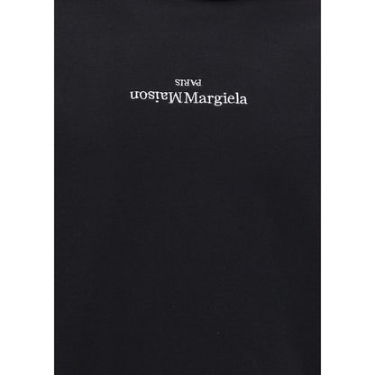 Maison Margiela Black Cotton Sweatshirt