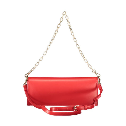 Mario Valentino Red Polyethylene Handbag