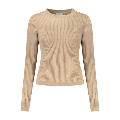 Pepe Jeans Beige Cotton Women Sweater