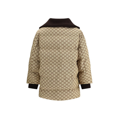 Gucci Beige Cotton Bomber