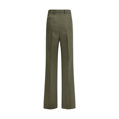 Gucci Green Wool Pants