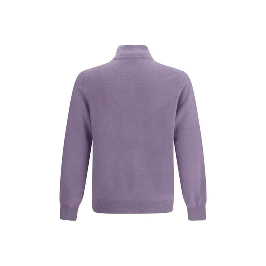 Brunello Cucinelli Purple Cashmere Cashmere Sweater