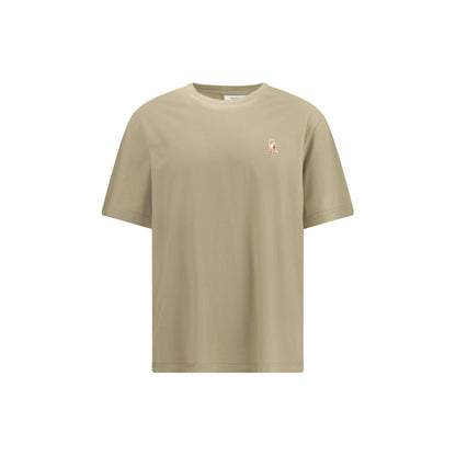 Maison Kitsuné Beige Cotton T-Shirt