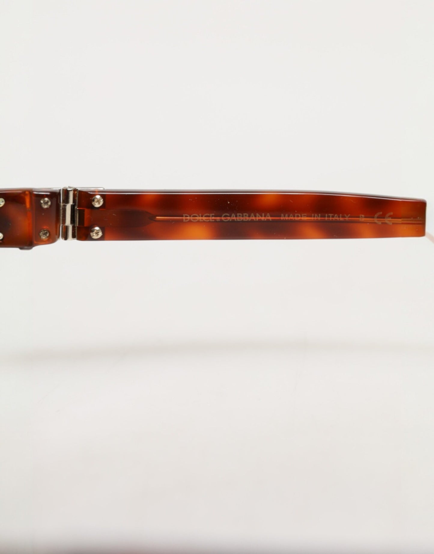 Dolce & Gabbana DG4313F Brown Tortoiseshell Pilot Frame Shades Sunglasses