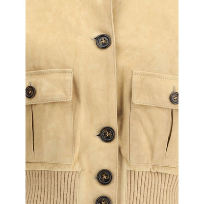 Valstar Beige Leather Jacket